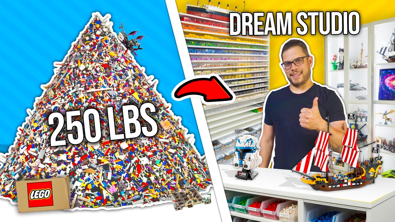 I Sorted 250 Pounds of Lego...