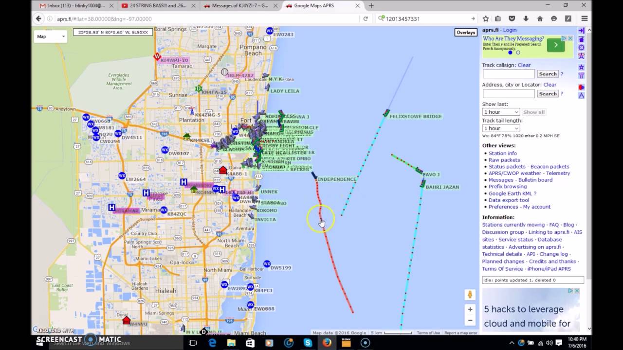 APRS tutorial SMS mesaging APRSdroid