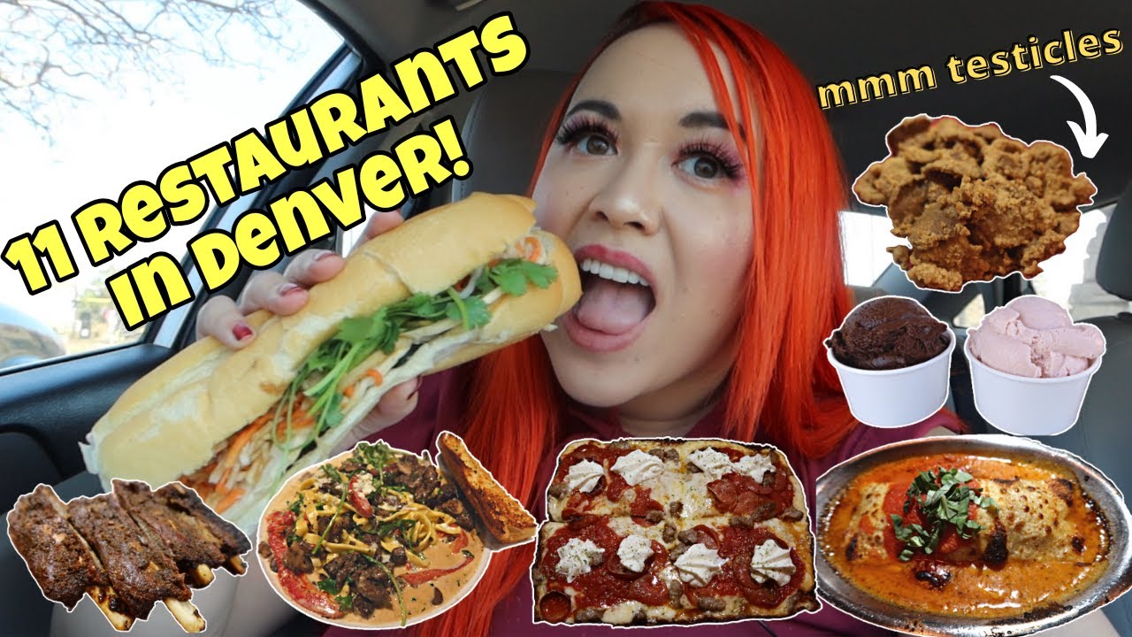 ULTIMATE DENVER FOOD GUIDE | Rocky Mountain Oysters, Pasta, Pizza, BBQ, Asian, Ice Cream, and more!
