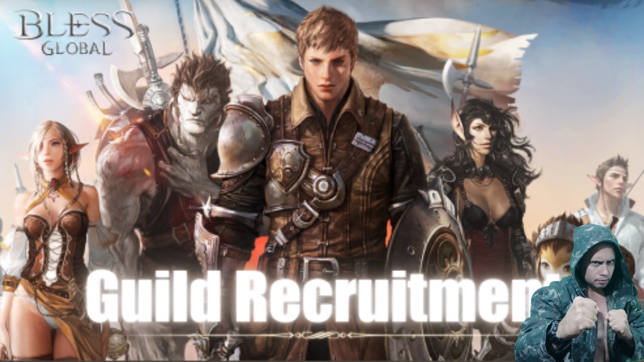 RECRUTAMENTO DE GUILDAS NO BLESS GLOBAL! LAUNCHER PARA PC