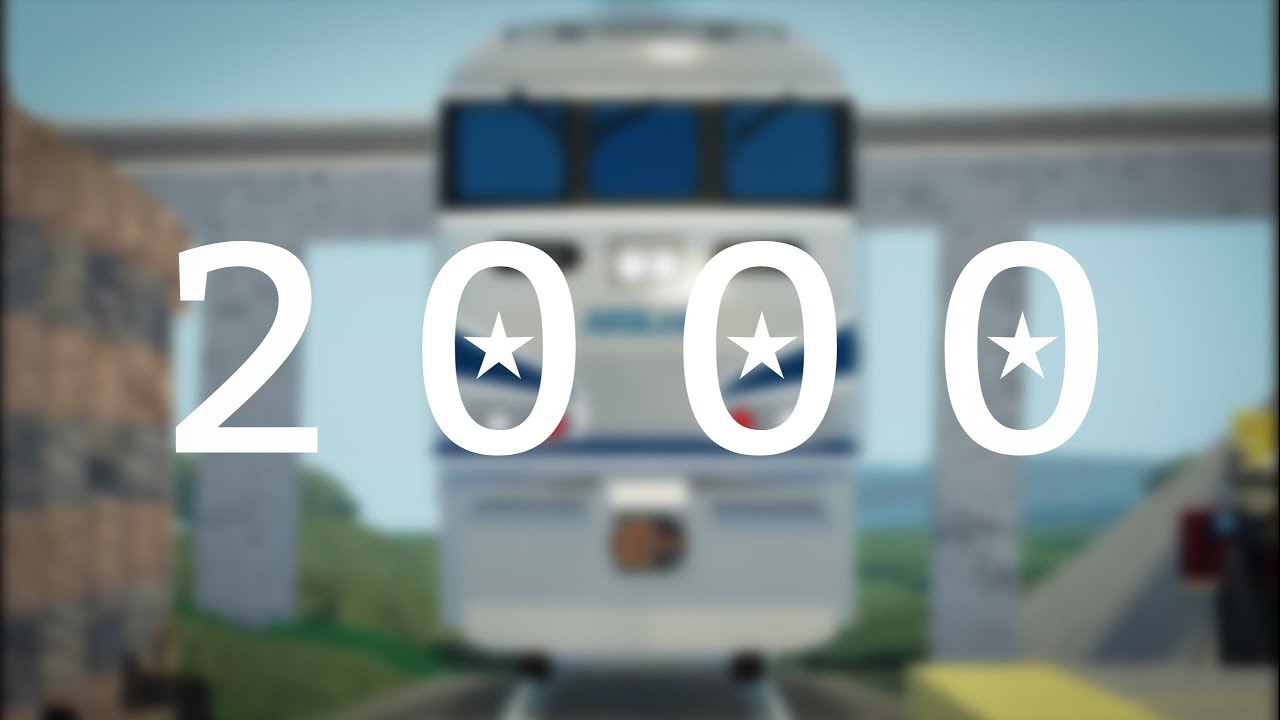 Socal Trains in the 2000s in Roblox