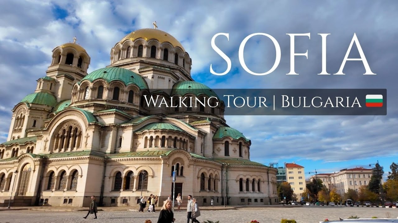 SOFIA BULGARIA 🇧🇬 Walking Tour 4K | Filmed on DJI Osmo Pocket 3
