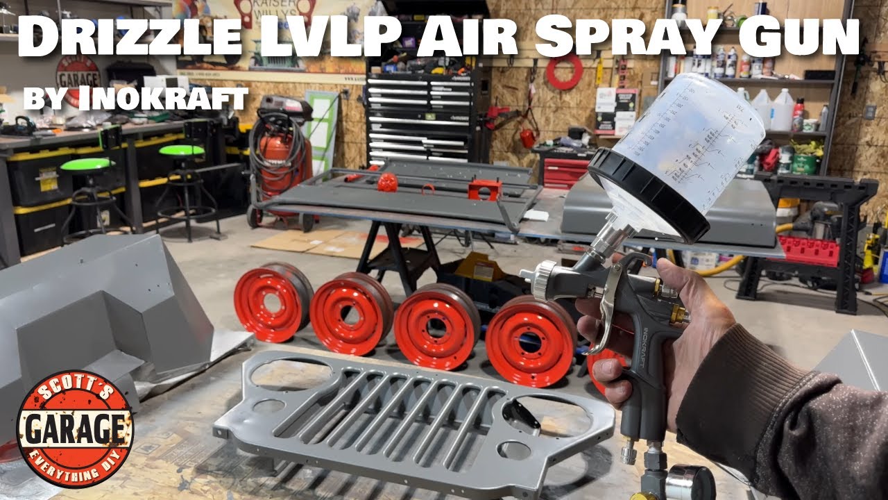 Why the Drizzle LVLP Spray Gun is the Only Spray Gun You'll Ever Need