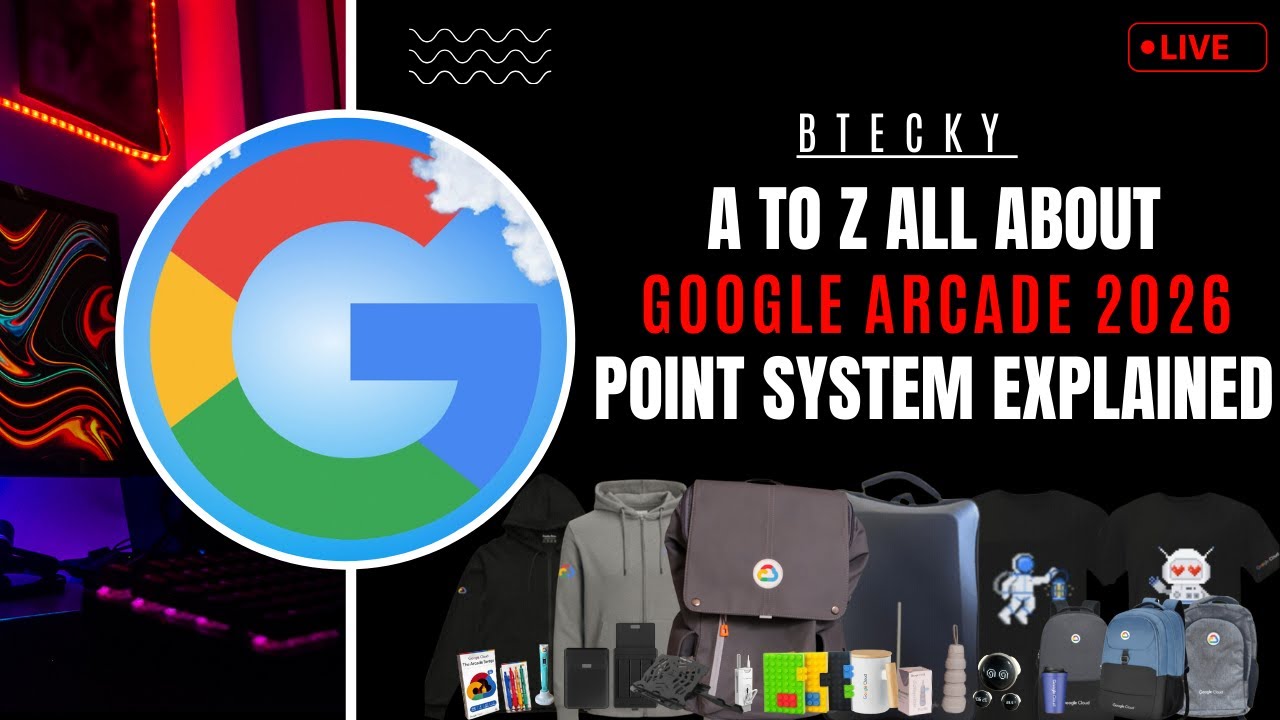 От А до Я: Всё о системе баллов Google Arcade || Бесплатные сувениры и подарки || Google Arcade 2026