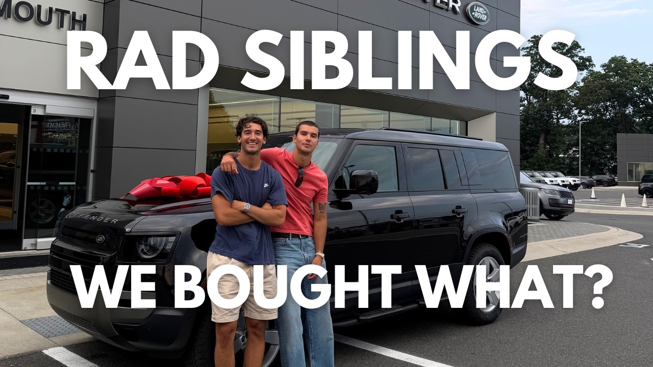 WE BOUGHT A DEFENDER!!!!! SO RAD FAMILY