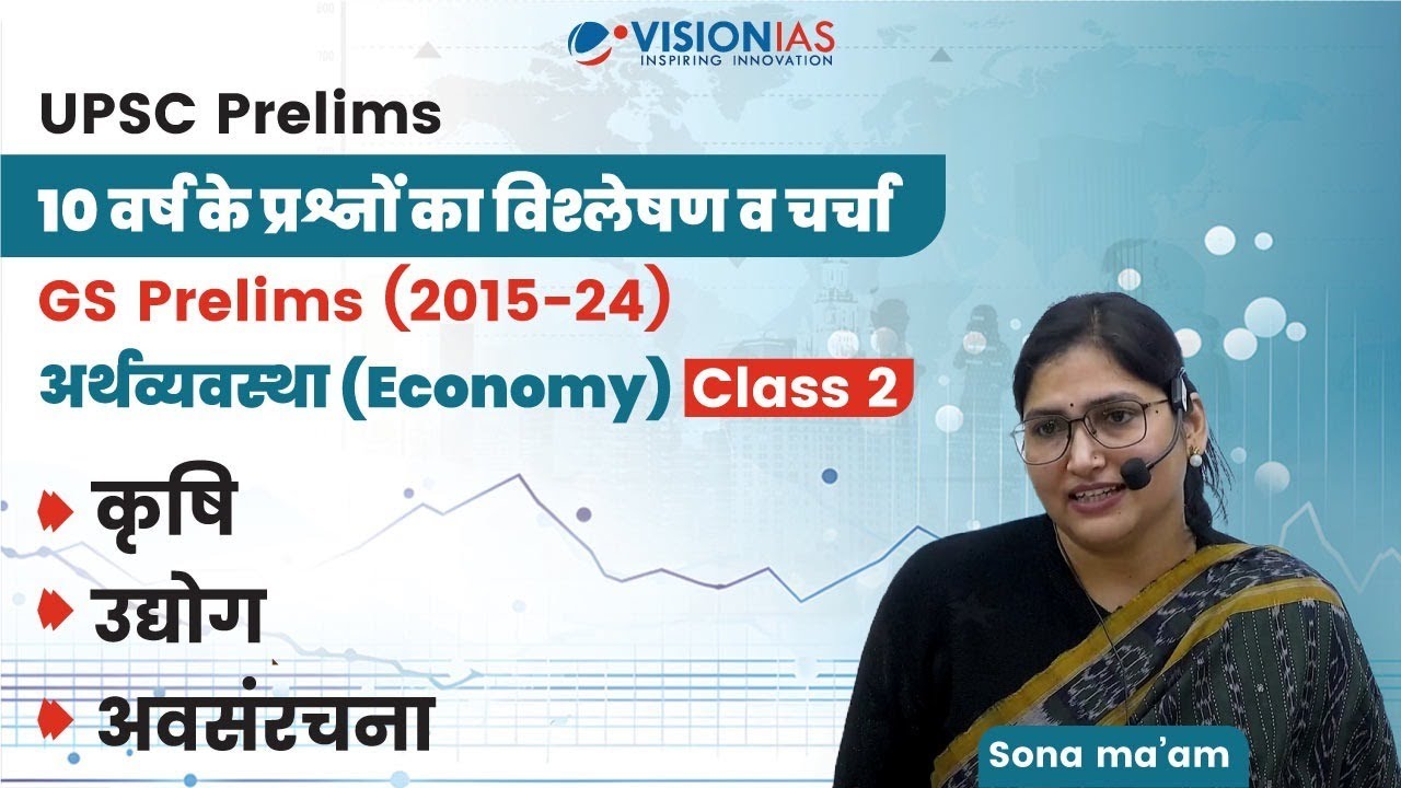 Indian Economy | 10 Years UPSC PYQ discussion Class 2 |   Prelims 2025