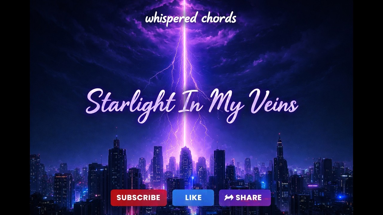 Starlight in my veins- A chill emotional future bass EDM lyrics