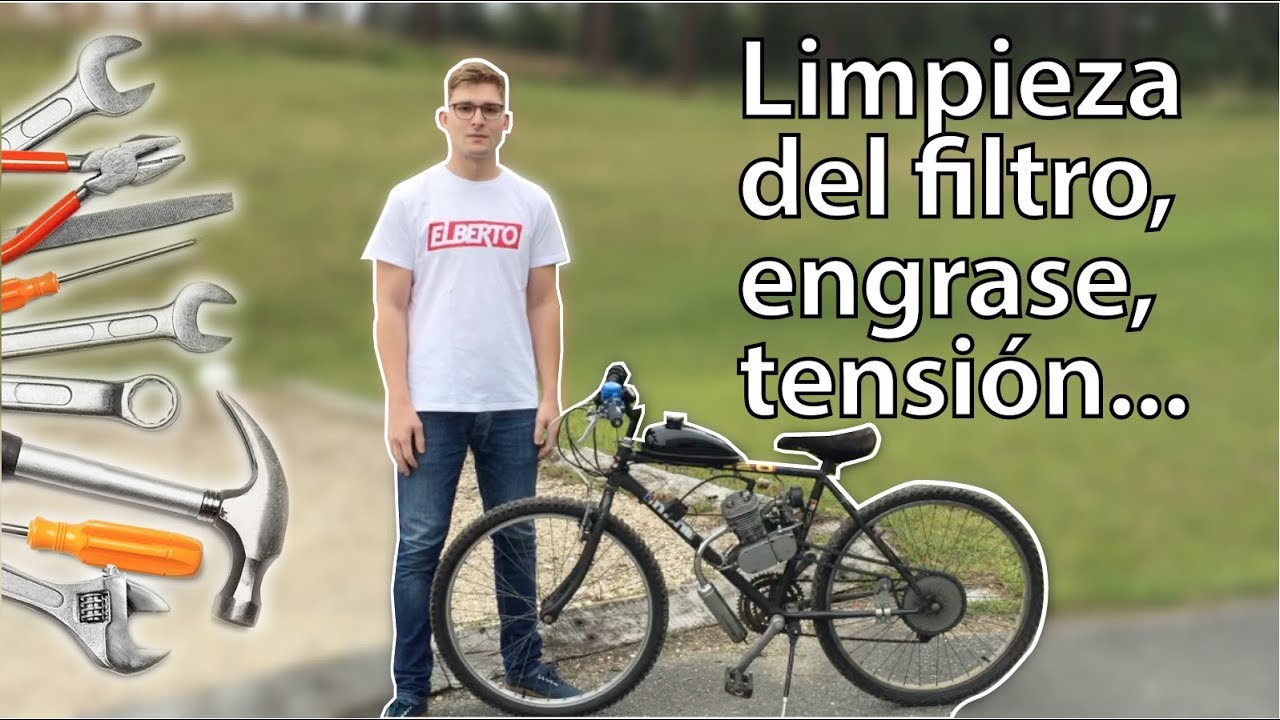 CÓMO REALIZAR EL MANTENIMIENTO DE LA BICIMOTO - Engrase, cadena, embrague, filtros...