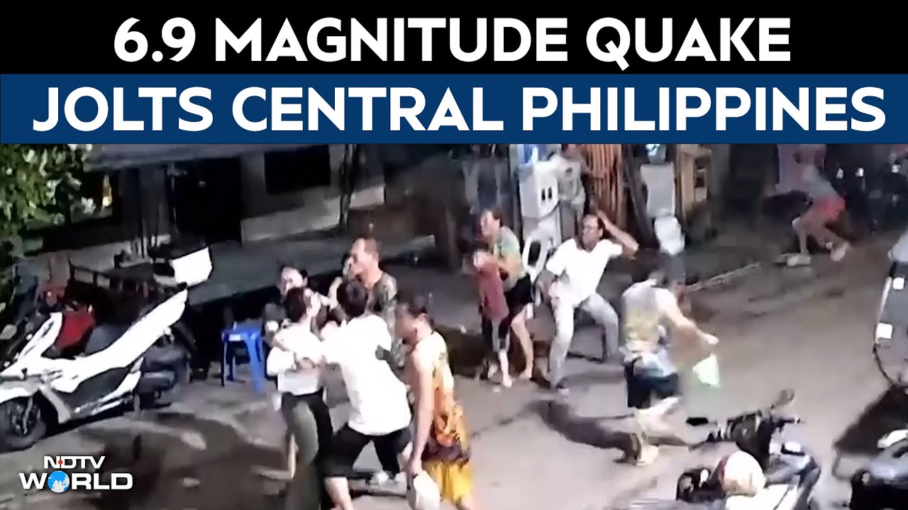 Philippines Earthquake News | 6.9 Magnitude Earthquake Hits Central Philippines