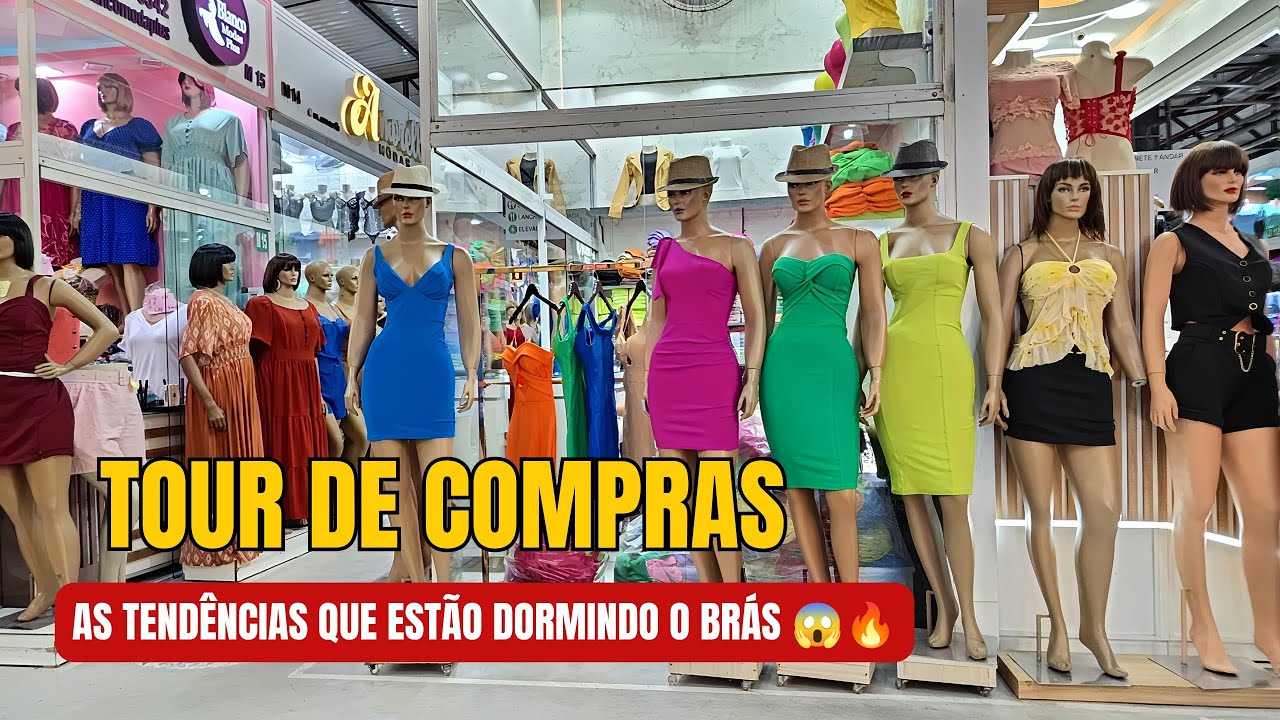 TOUR de compras | As TEND&Ecirc;NCIAS que est&atilde;o dominando o BR&Aacute;S SP 😱