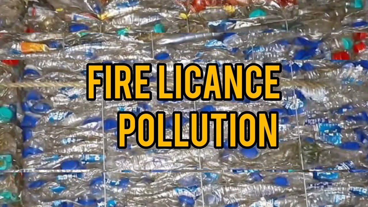 LICENSE FOR PET BOTTLE SCRAP BUSINESS
