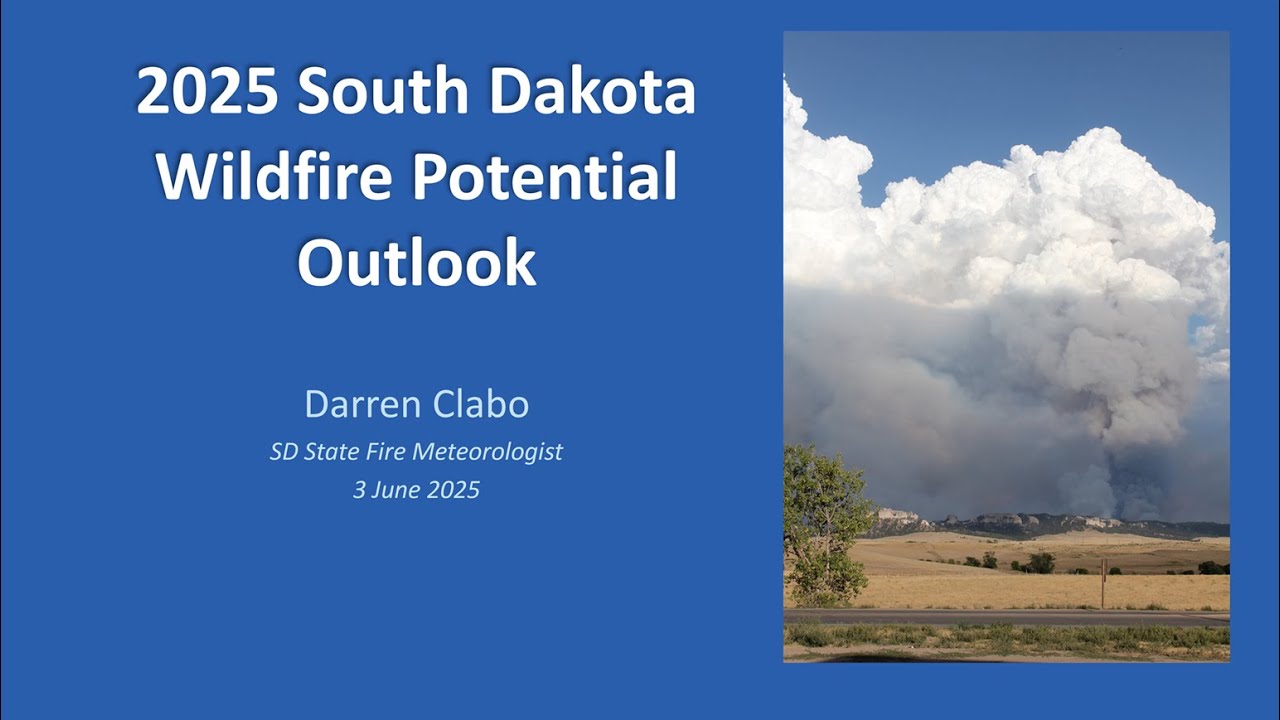 South Dakota Wildfire Potential Outlook 20250603