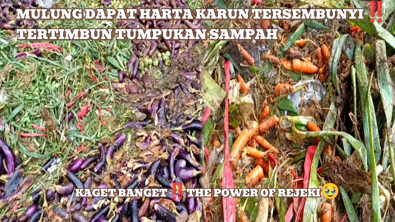 Mulung dapat harta karun yang tertimbun dibawah sampah‼️#mariles #mulung #berkah 