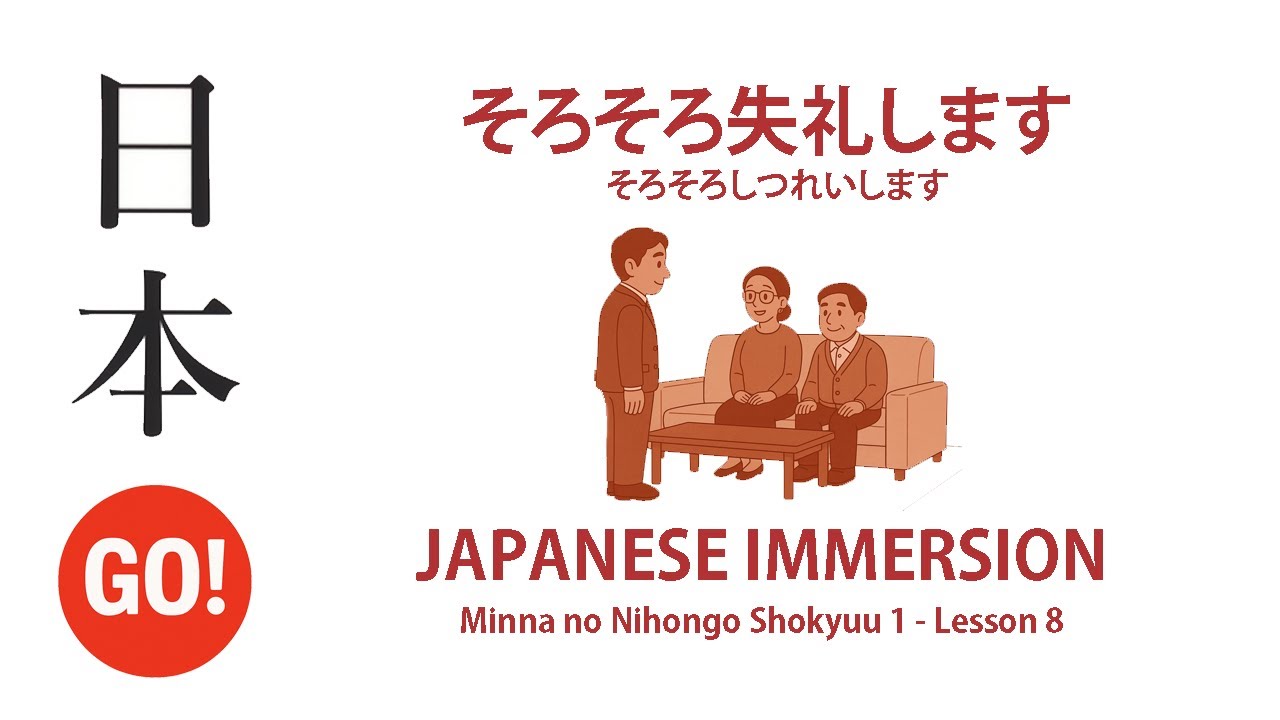 [Listening Practice] Minna no Nihongo Shokyuu I – Lesson 8