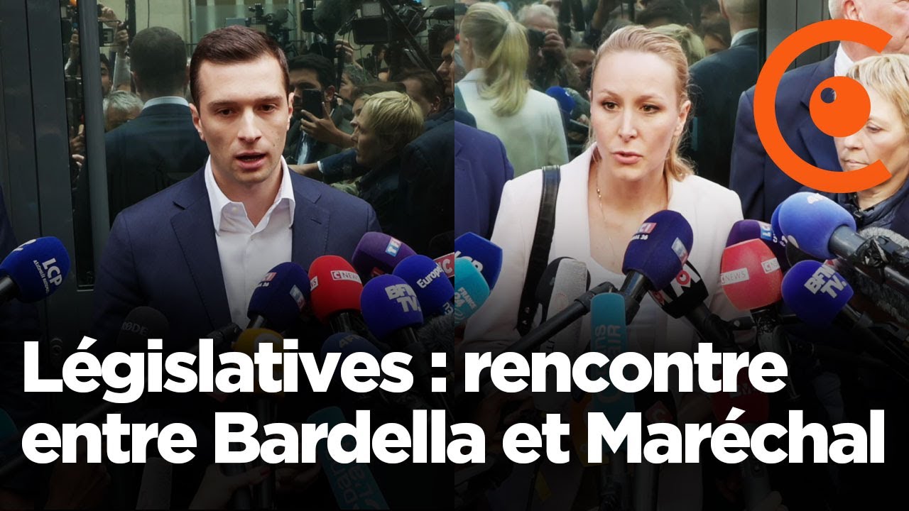 Законодательный орган: Джордан Барделла беседует с Марион Марешаль [4K]