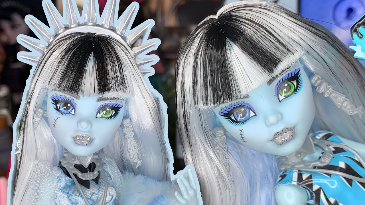 Perfect Design, Interesting Execution! Frankie Stein Fearidescent Monster High Doll Review!