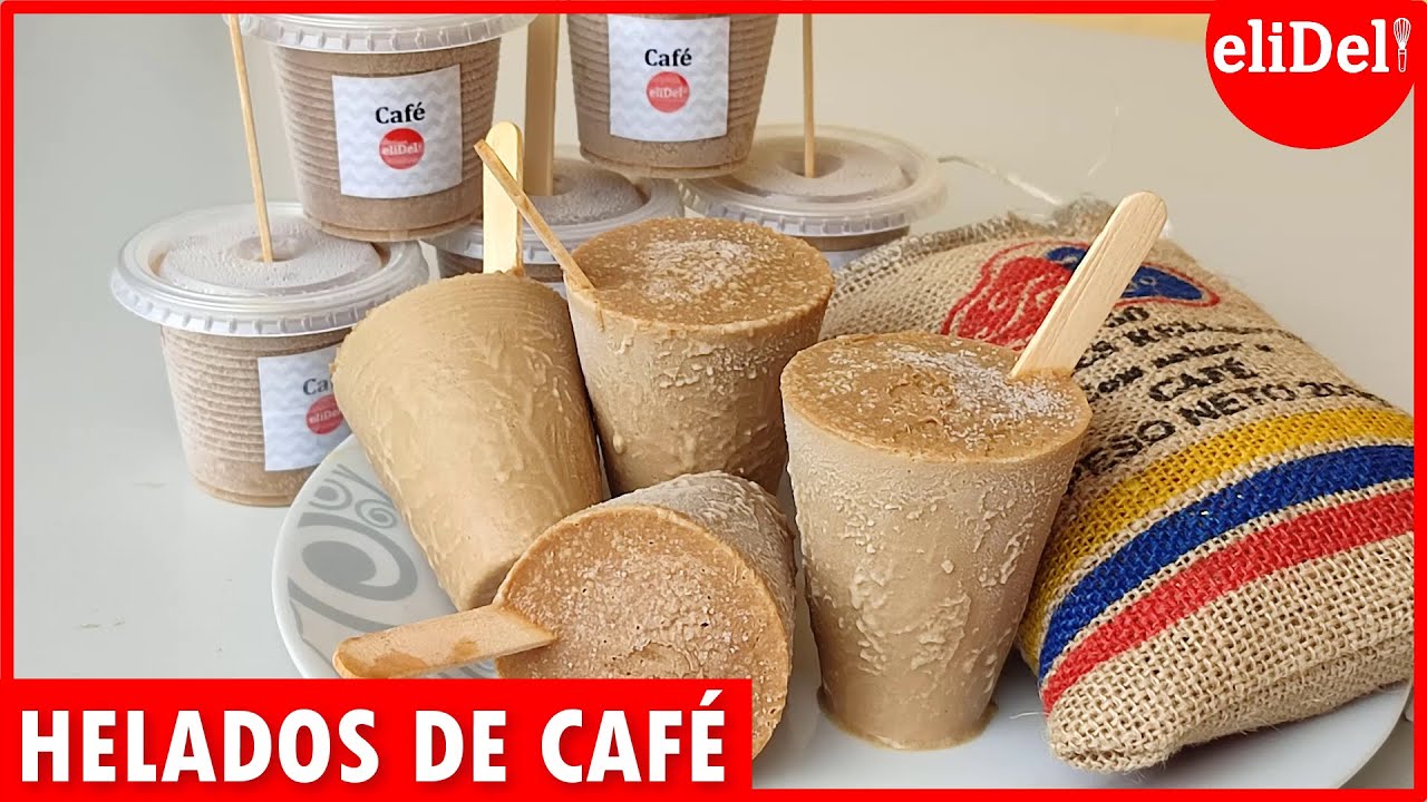 💥CREMOSOS Helados de CAFÉ ☕cómo hacer HELADOS rentables para NEGOCIO🤑