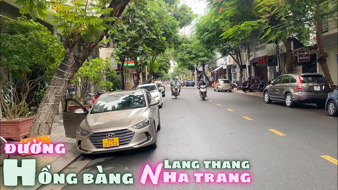 Đường Hồng Bàng Nha Trang Bây Giờ Rất Đẹp Và Sầm Uất. lamg Thang Nha Trang