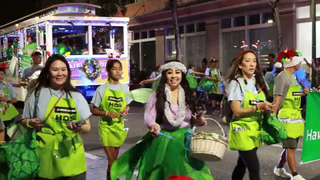2025 Honolulu City Lights/the Public Workers Electric Light Parade Part I