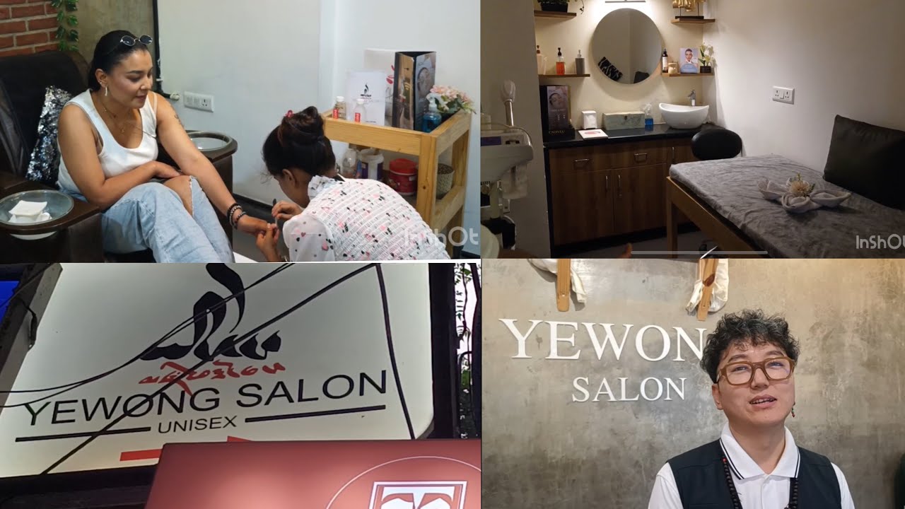 YEWONG SALON TOUR || DELHI MAJNU kA TILLA || TIBETAN VLOGGER