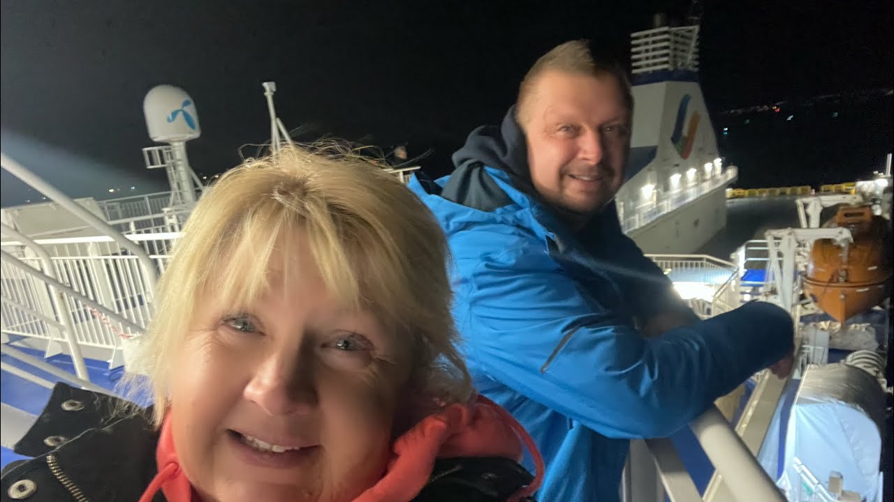 Ночной паром из Портсмута в Ла-Харв