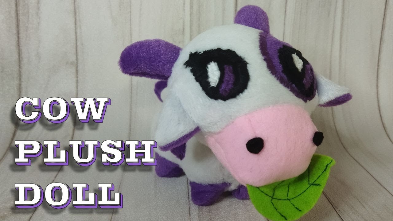 COW PLUSH DOLL DIY