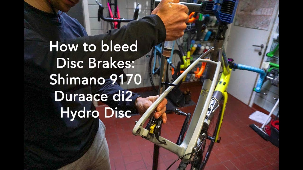 How to Bleed Shimano Duraace Disc Brakes 9170