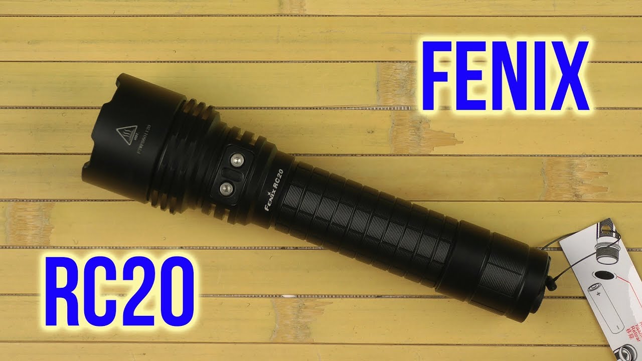 Распаковка Fenix RC20