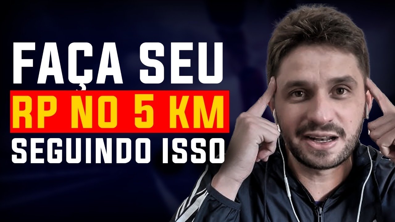 EM QUE RITMO LARGAR NO 5KM