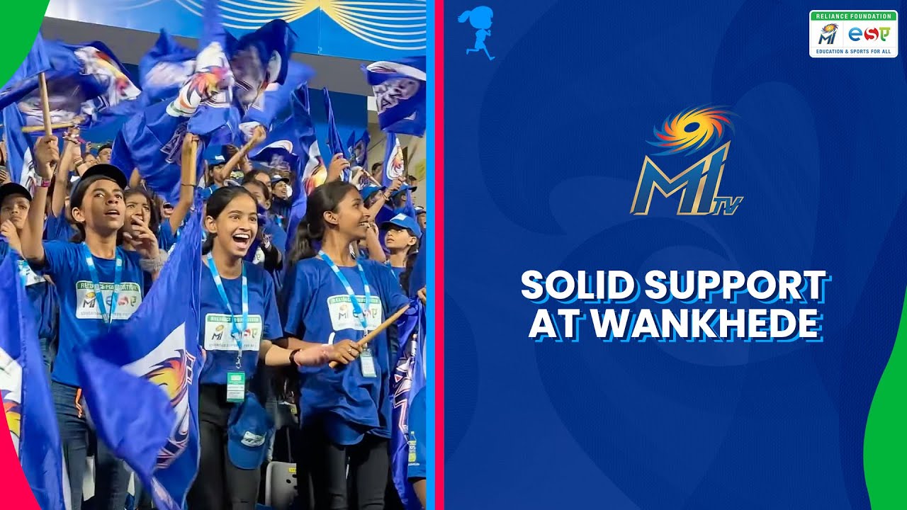 ESA Day support at the Wankhede was Unmatched | Mumbai Indians