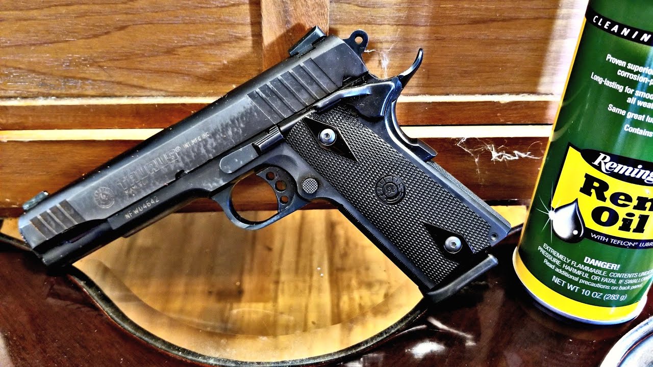Самый быстрый способ почистить ваш Taurus 1911 45acp