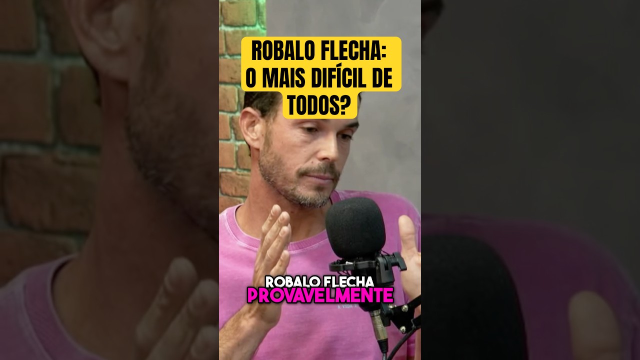 Ser&aacute; o ROBALO FLECHA o mais DIF&Iacute;CIL de pegar?