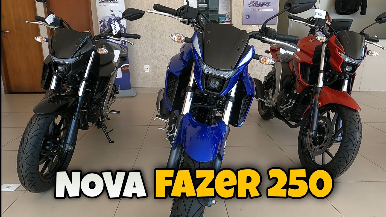 NOVA FAZER 250 2022 EM DETALHES + PREÇO
