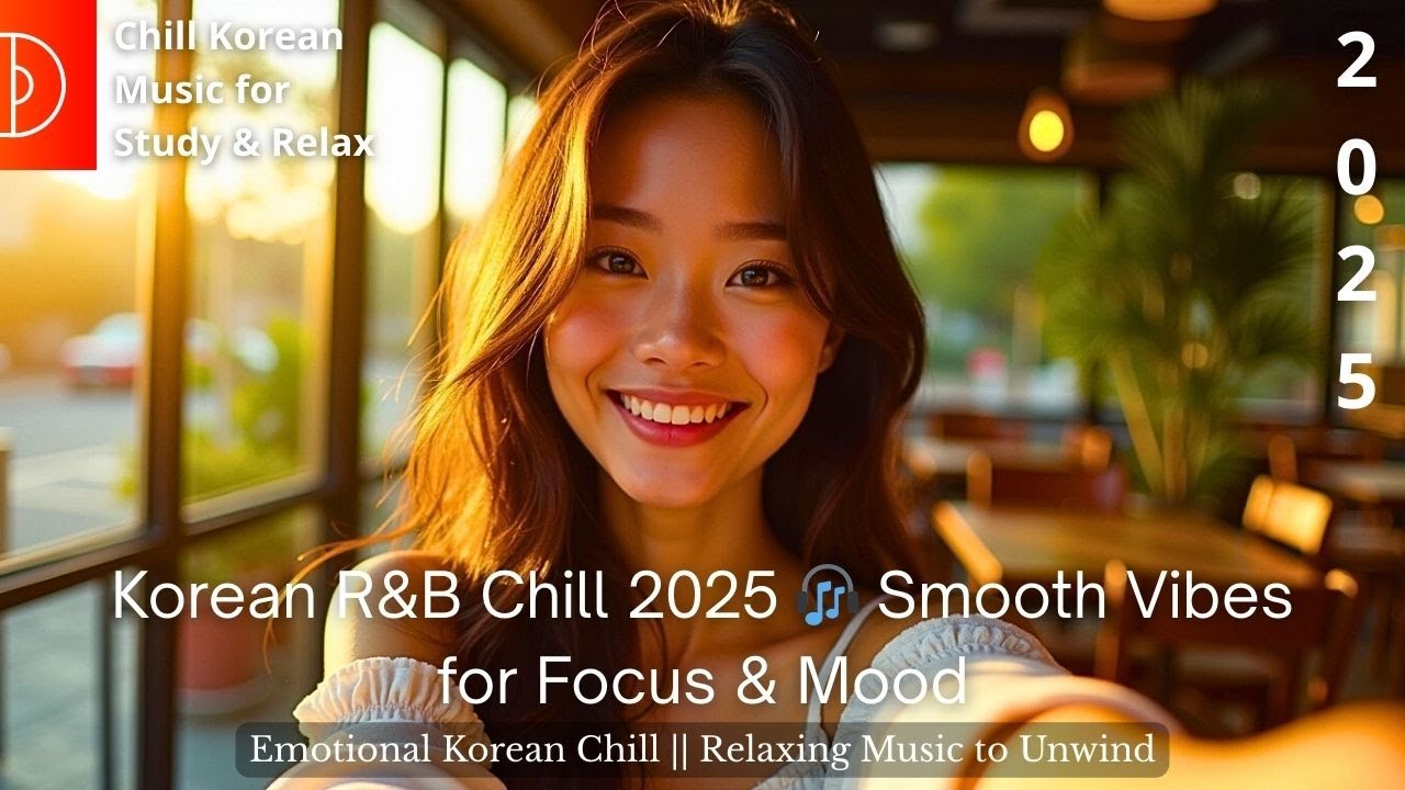 Korean Chill Music 2025 ☀️ Soft K-Pop R&B for Study, Work & Calm Focus