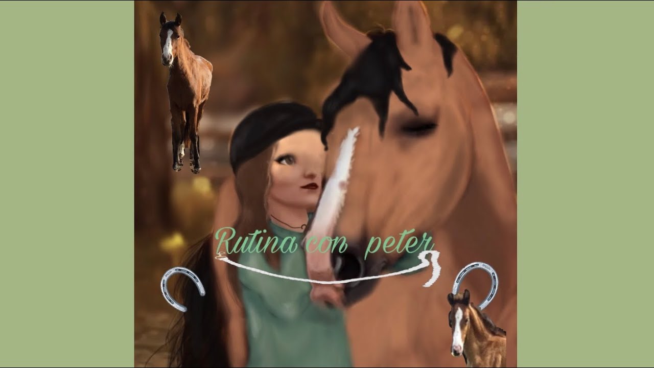 🍀Rutina con mi potro PETER 🍀 🫶🏻vida real🫶🏻