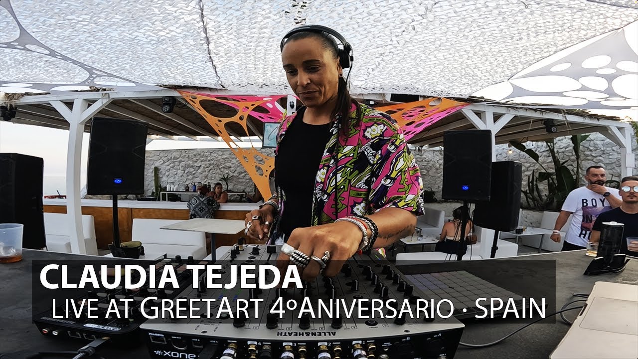 Claudia Tejeda Live @ GreetArt 4º Aniversario 🇪🇸