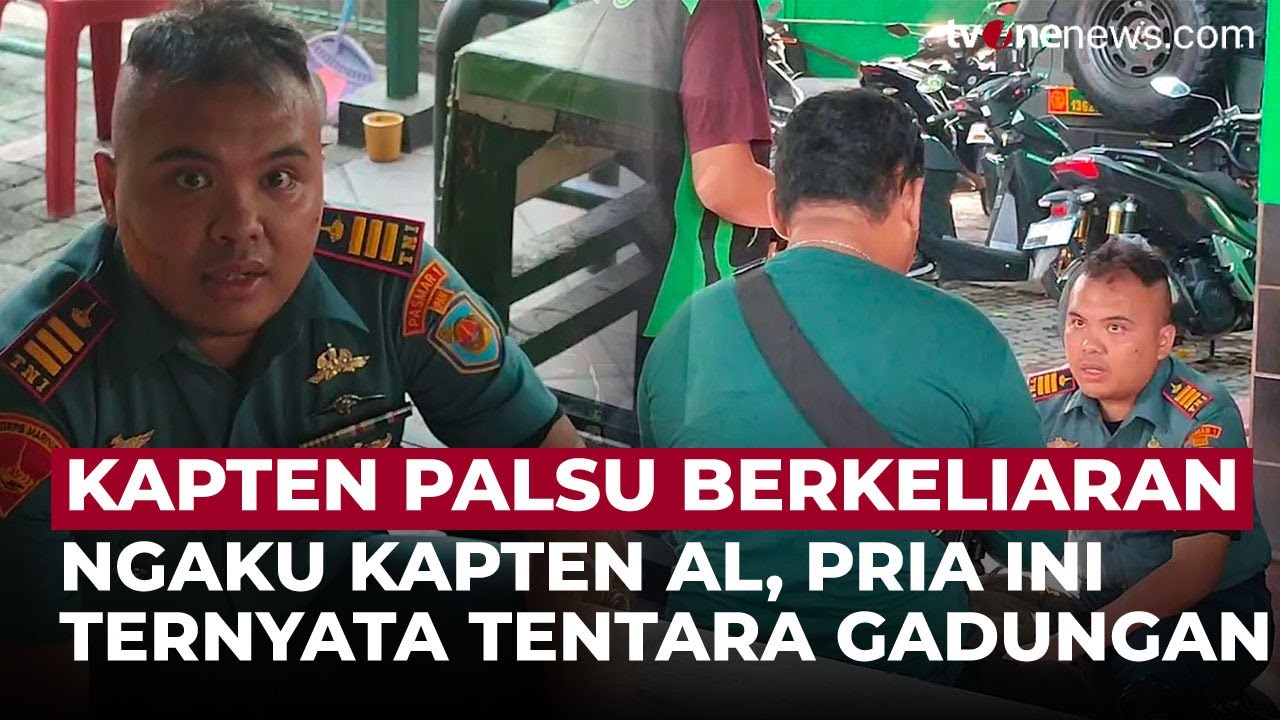 Tentara Gadungan Berpangkat Kapten Dibekuk, Bawa Airsoft Gun dalam Ransel | OneNews Update