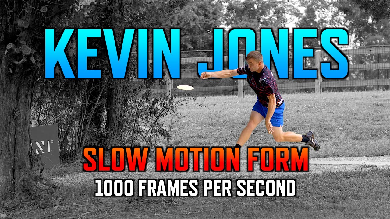 KEVIN JONES SLOW MOTION BACKHAND FORM DISC GOLF