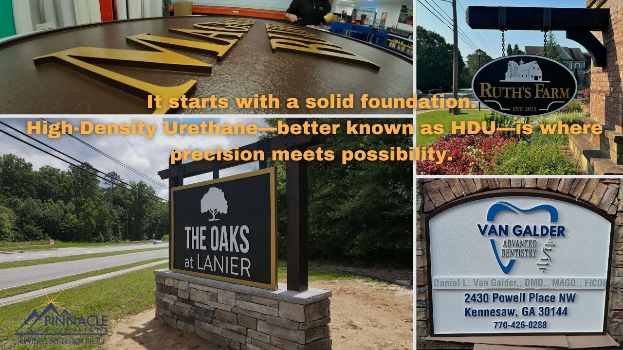 HDU Signs | Precision CNC Routed, Hand Painted Craftsmanship