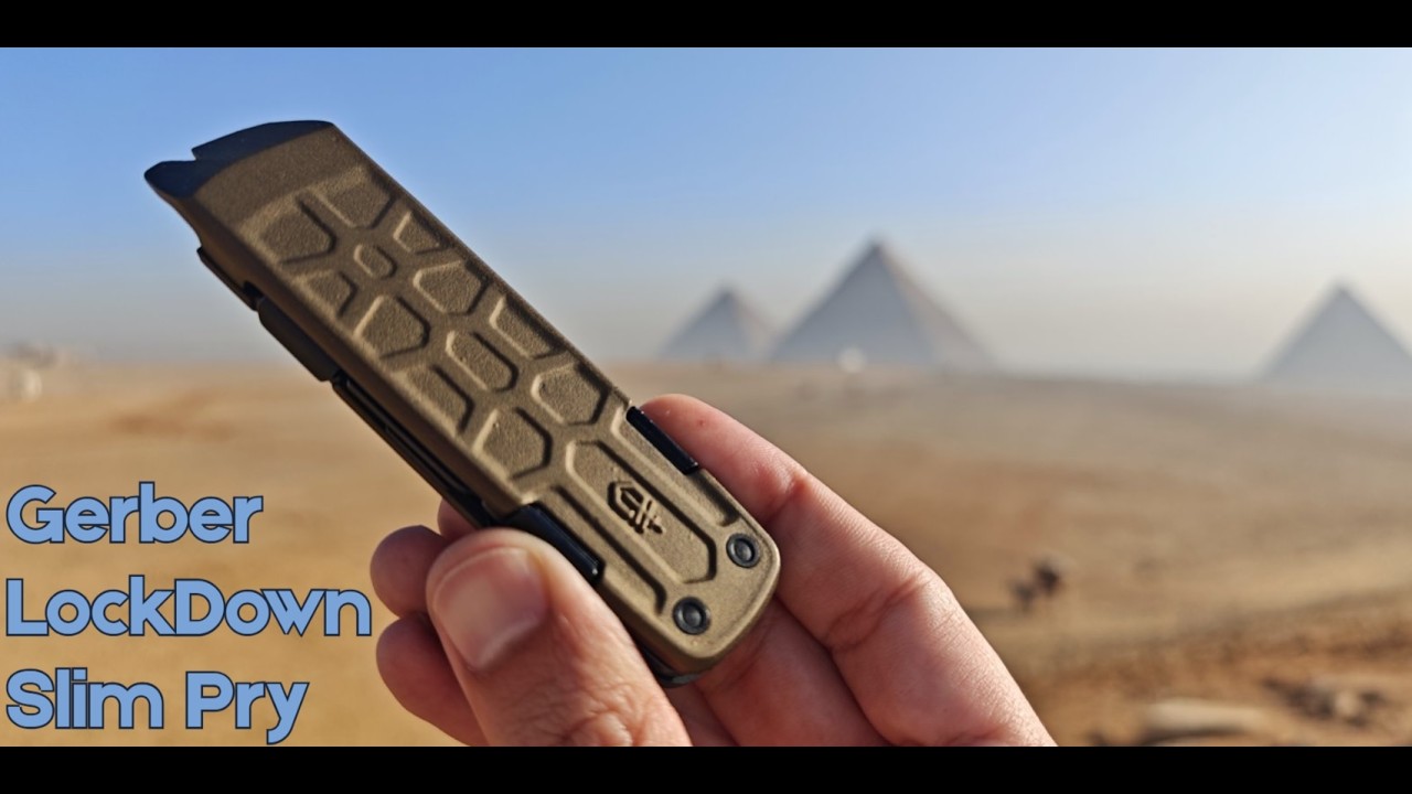 Необычный мультитул Gerber Lockdown Slim Pry