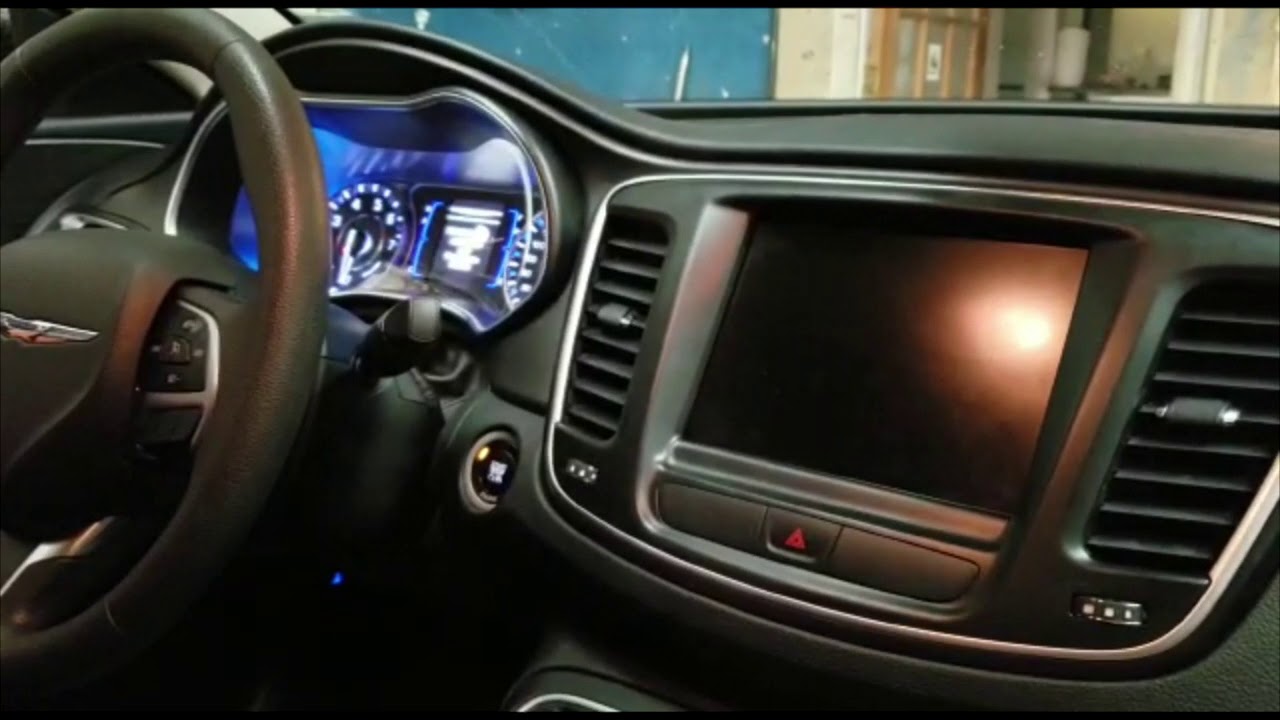 RA 4 Radio Factory Default Reset on 2016 Chrysler 200