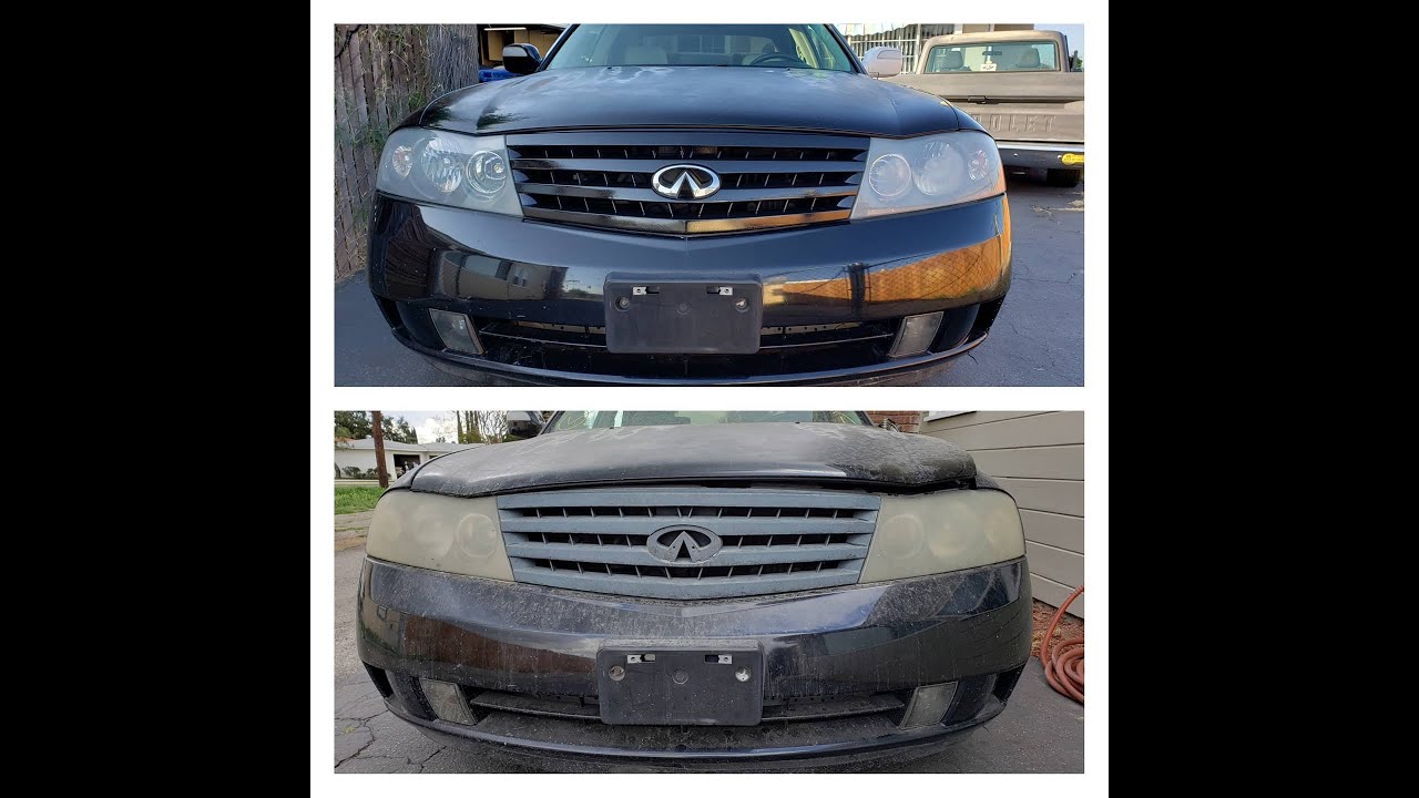 2003 Infiniti M45 Copart Rebuild Part 02