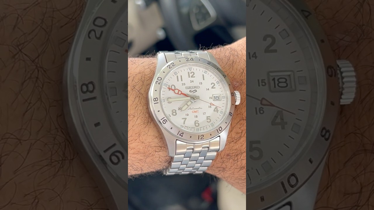 Seiko 5 Sports SBSC009 Field series GMT [SSK023 White]