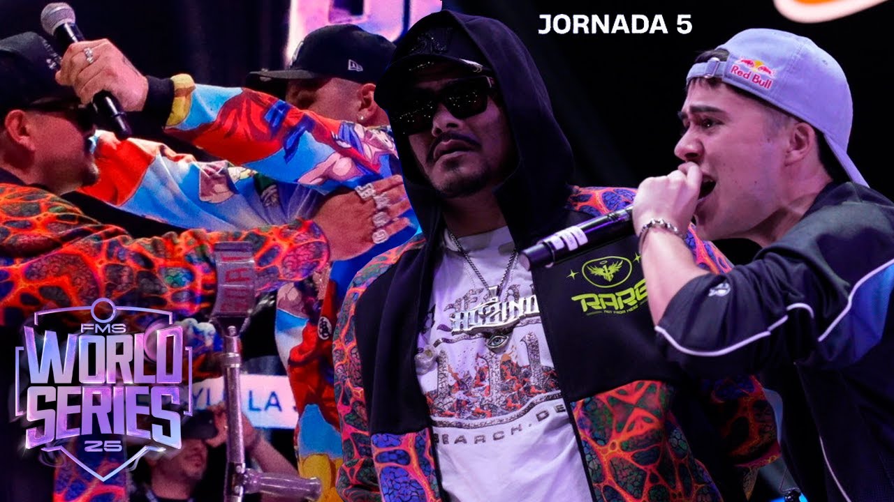 Las MEJORES RIMAS de la &Uacute;LTIMA JORNADA de FMS WORLD SERIES 2025 - J5 | Chile