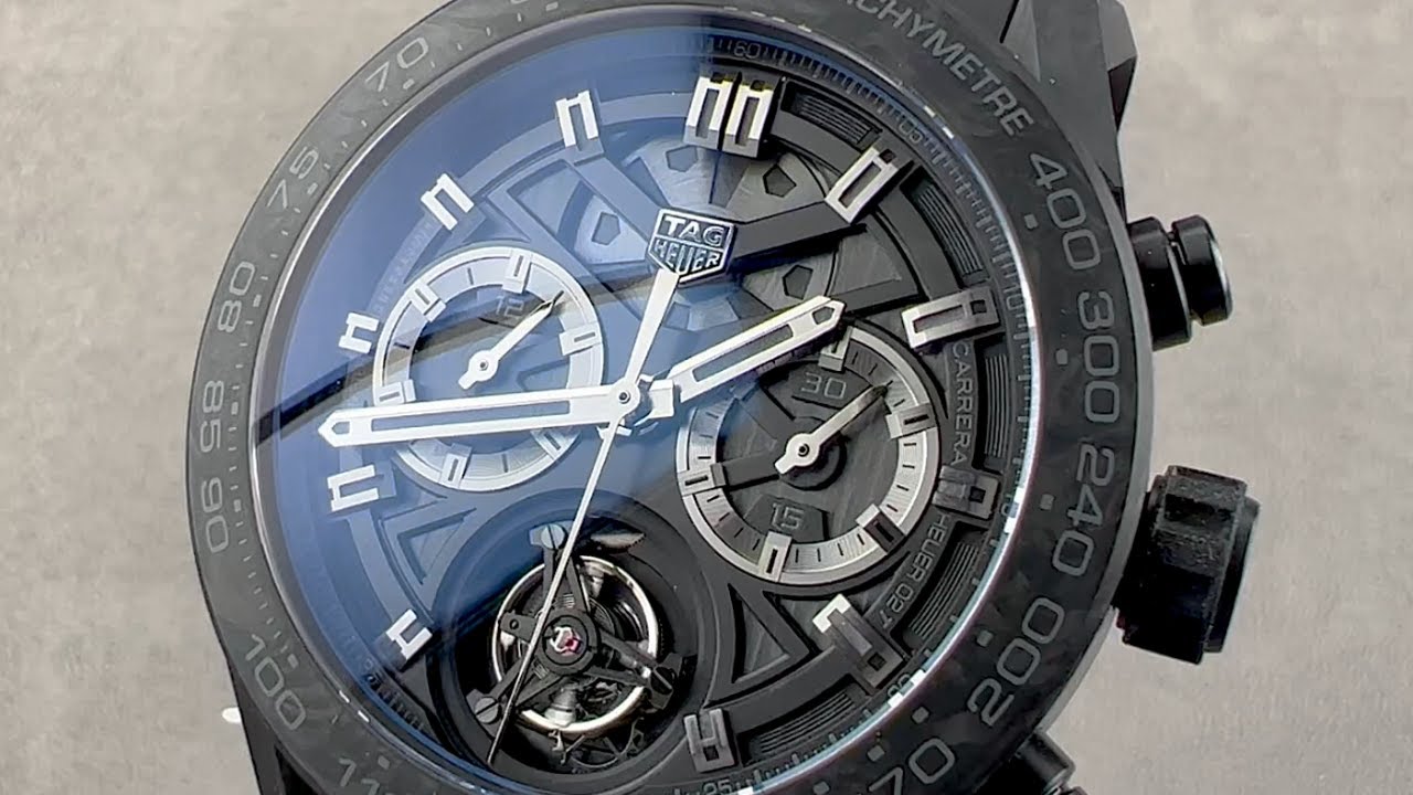 TAG Heuer Carrera Chronograph Tourbillon Limited Edition CAR5A8P.FC6415 TAG Heuer Watch Review