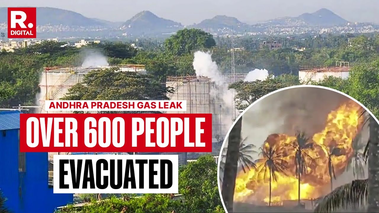 Andhra Pradesh Gas Leak: Over 600 People Evacuated After Gas Leak, Flames Continue To Rage At ONGC