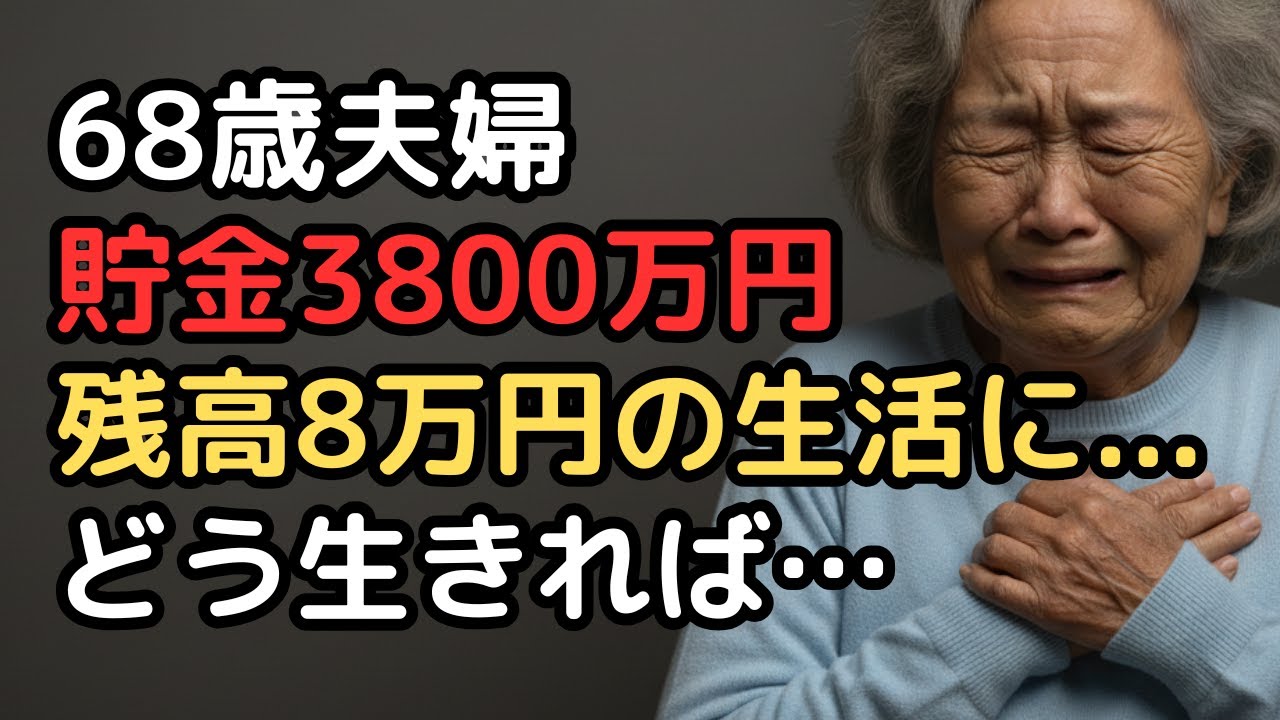 68歳夫婦、年金月28万円・貯金3800万円の安心老後が突然終了。娘の「お願い」に応えた結果