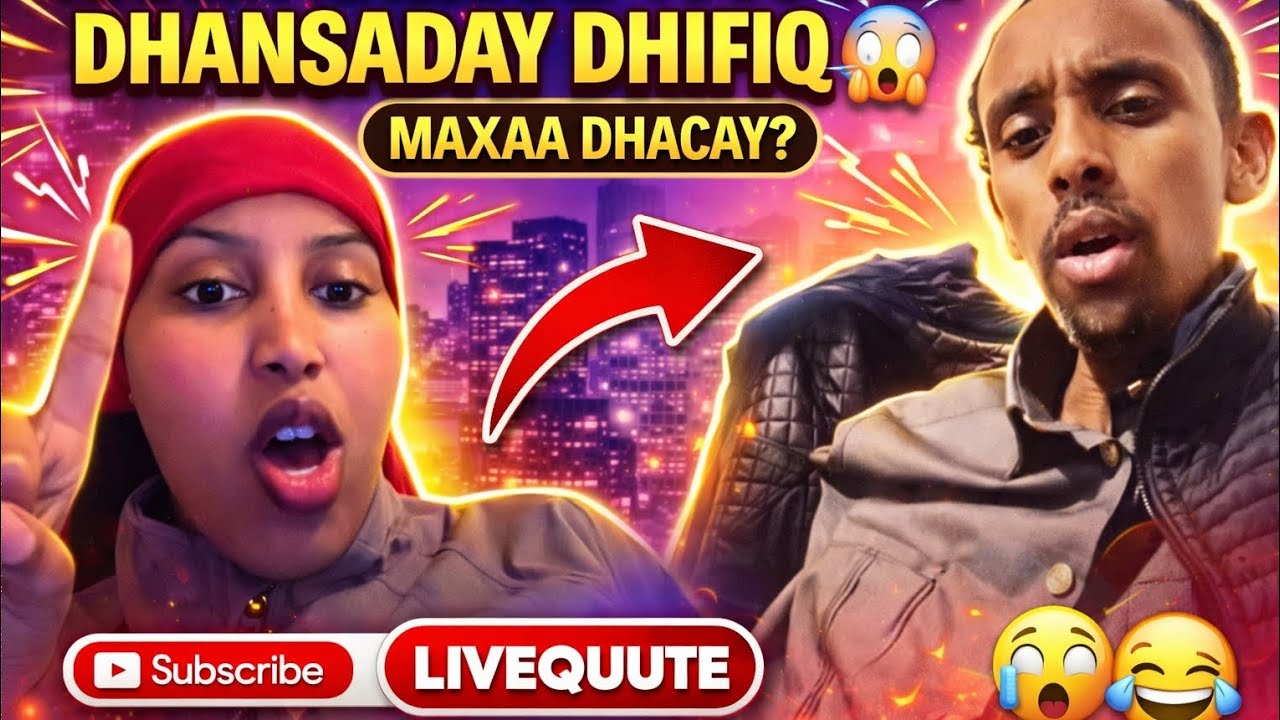 NAJMA NASHAAD CADI UGU DHANSADAY DHIFIQ 😂