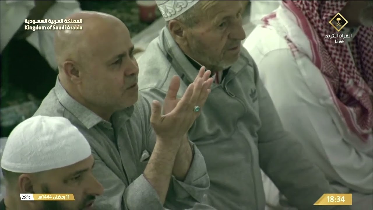 دعاء وقت الإفطار من مكة المكرمة تقديم الاستاذ سامي عنبر - 11 رمضان 1444 (2 أبريل 2023 )Duaa Ramadan