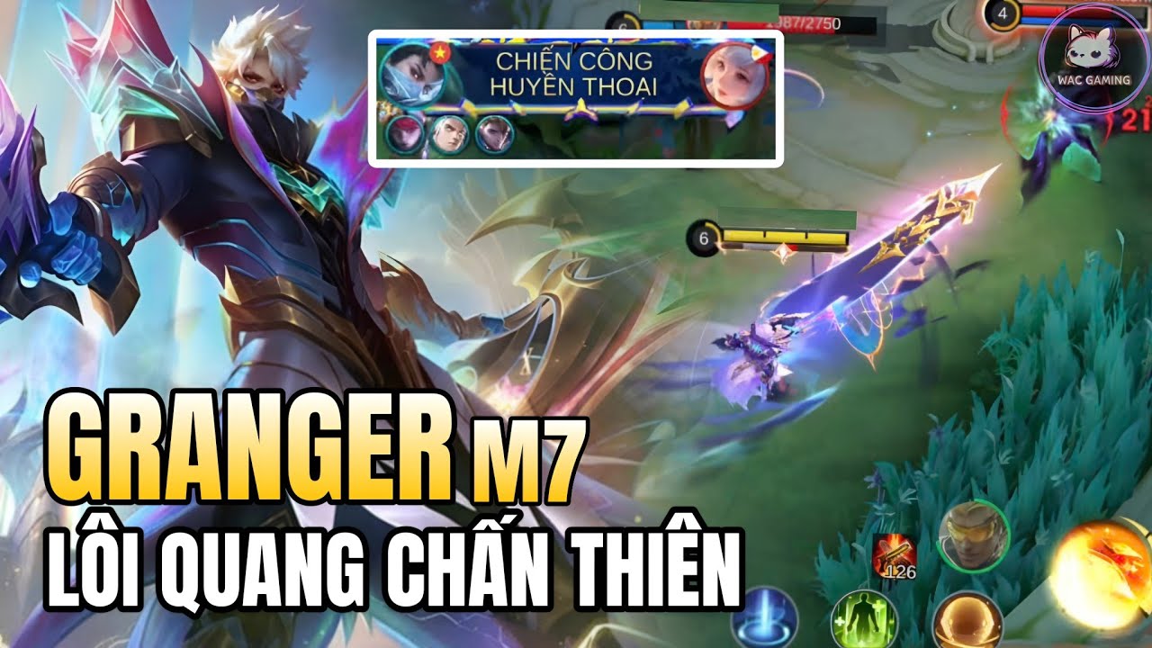 GRANGER MLBB MÙA 39 | LÔI QUANG CHẤN THIÊN – PHÁN QUYẾT CỦA SẤM TRỜI